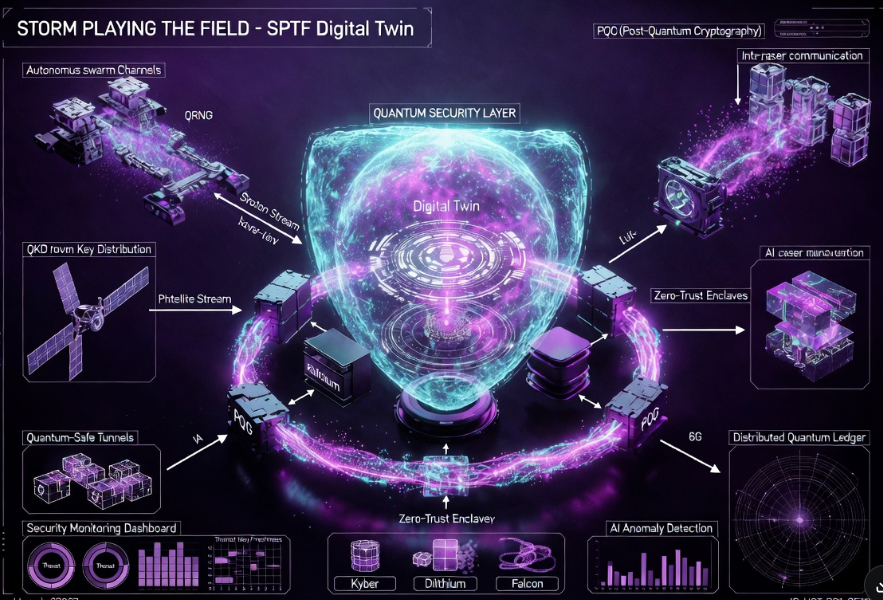 SPTF Quantum Layer — Digital Twin Security Architecture